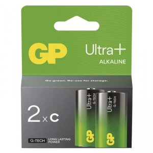 GP Bateria alkaliczna ULTRA PLUS C (LR14) 2PP