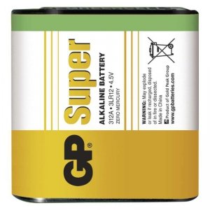 GP Bateria alkaliczna SUPER 4,5V (3LR12) 1SH