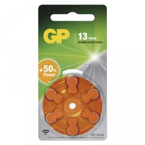 GP Bateria do aparatu słuchowego ZA13 6BL