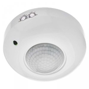 Czujnik ruchu PIR IP20 1200W biały
