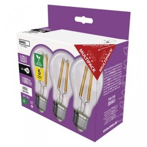 Żarówka LED Filament A CLASS A60 / E27 / 5 W (75 W) / 1 060 lm / neutralna biel