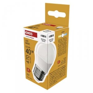 Żarówka LED Basic Mini Globe / E27 / 5,5 W (40 W) / 470 lm / 470 lm / neutralna biel