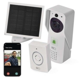 GoSmart dzwonek wideo IP-09D z WiFi, akumulatorem i panelem solarnym