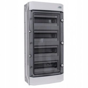 Plast. obudowa instal. NOARK , natynk., IP65, 4 rząd, 4x12 modułów