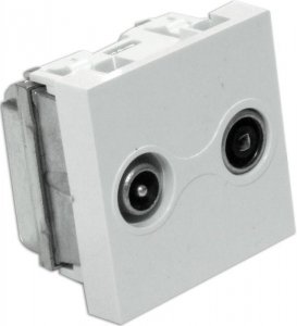Gniazdo RTV końcowe 45x45mm ( PFK01+WIE)