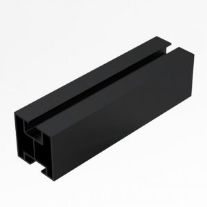 Profil aluminiowy 240cm - czarny (K-01-2400-CZ)