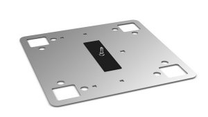 Płytka mocująca montowana pod membranę/papę w zestawie z 1 śrubą 80mm i gumową podkładką (K-53-80)