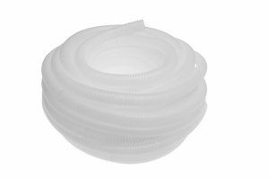 Rura karbowana typ 320N, 20/14,5mm, z pilotem, bezhalogenowa, przeźroczysta, 50mb, 6161-50P/BH Pawbol