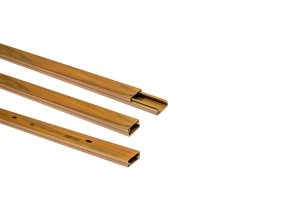 Kanał kablowy 32x15 ciemny brąz K.3215CBR Pawbol / 2m