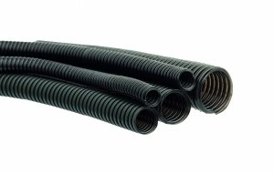 Rura karbowana samochodowa czarna 20/14,5mm G.6152P Pawbol (100mb)