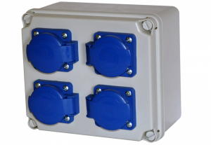 Rozdzielnica ELO, 4x230V, IP54 (E911100004)