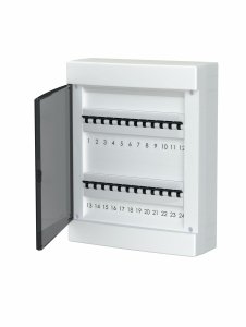 Rozdzielnica modułowa natynkowa plastikowa 2x12 IP40 C.1324-P Pawbol