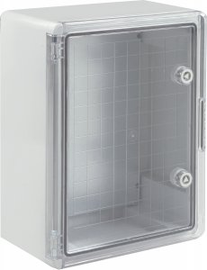 Obudowa szafka rozdzielcza hermetyczna IP65, 300mm, drzwi przeźroczyste, C.1702-P Pawbol