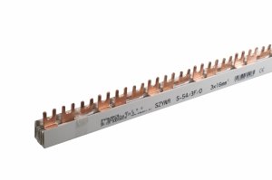 Szyna łączeniowa trójtorowa 3F S-54, 16mm2, 100A E.4310 Pawbol