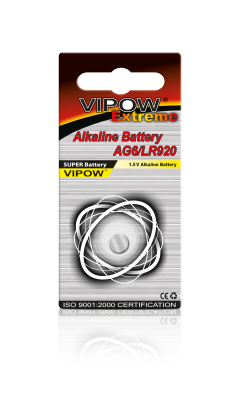 Bateria VIPOW EXTREME AG6  1szt/blist.