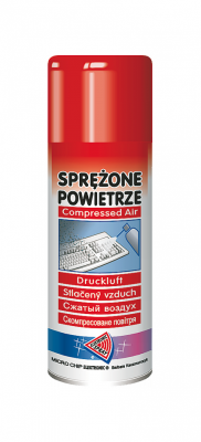 Sprężone powietrze 400ml.-palne MICROCHIP ART.015