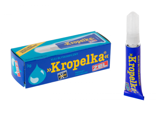 Klej uniwersalny Kropelka Żel 3g