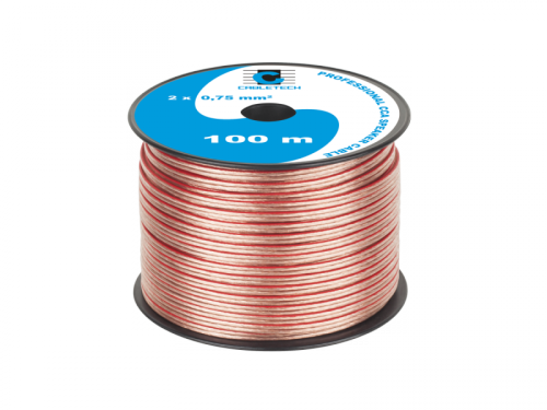 Kabel głośnikowy CCA 0.75mm