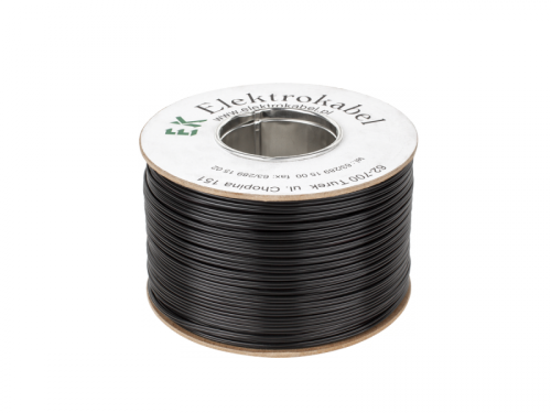 Kabel głośnikowy SMYp 2 x 0,22mm czarny 300m
