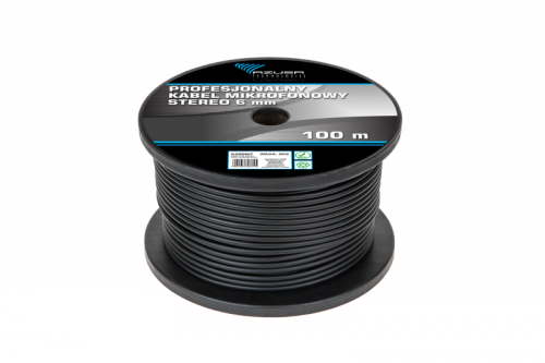 Kabel mikrofonowy stereo 6mm profesjonalny