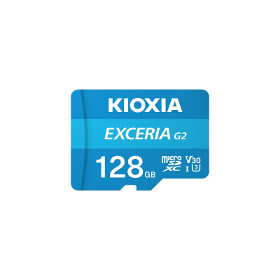 Karta pamięci microSD 128 GB UHS-I U1 Kioxia z adapterem