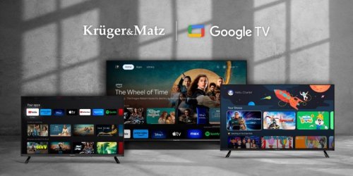 Telewizor Kruger&amp;Matz 40&quot; FHD Google TV  DVB-T2/T/C  H.265  HEVC