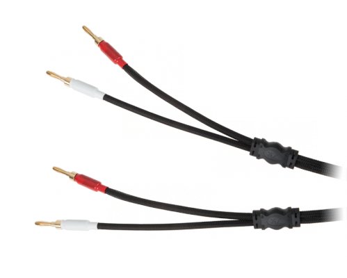 Kabel głośnikowy 3.0m Kruger&amp;Matz (wtyki banan)