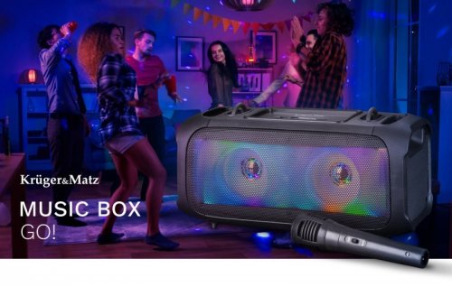 Przenośny głośnik bezprzewodowy Kruger&amp;Matz Music Box GO!