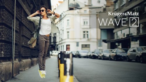Bezprzewodowe słuchawki nauszne Kruger&amp;Matz model Wave 2