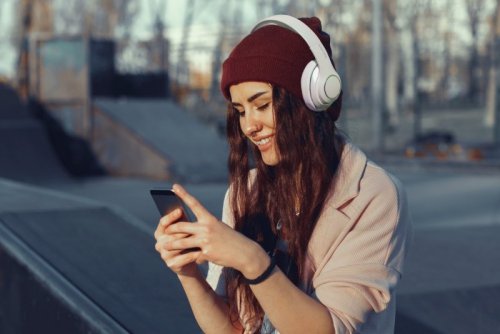 Bezprzewodowe słuchawki nauszne Kruger&amp;Matz model Street 3 Wireless, kolor czarny