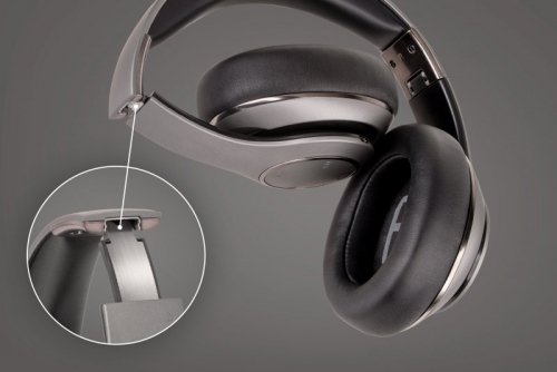 Bezprzewodowe słuchawki nauszne Kruger&amp;Matz model Street 3 Wireless, kolor grafitowy
