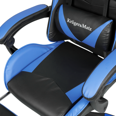 Fotel gamingowy Kruger&amp;Matz GX-150 Czarno-niebieski