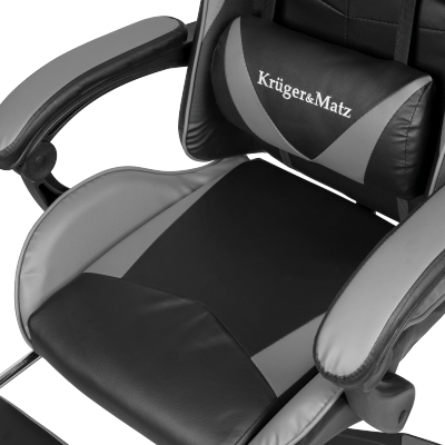 Fotel gamingowy Kruger&amp;Matz GX-150 Czarno-szary