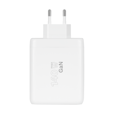 Ładowarka sieciowa Kruger&amp;Matz 140 W GaN z funkcją Quick Charge i Power Delivery