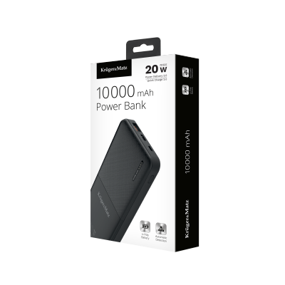 PowerBank Kruger&amp;Matz 10000 mAh Li-pol z funkcją QC oraz PD