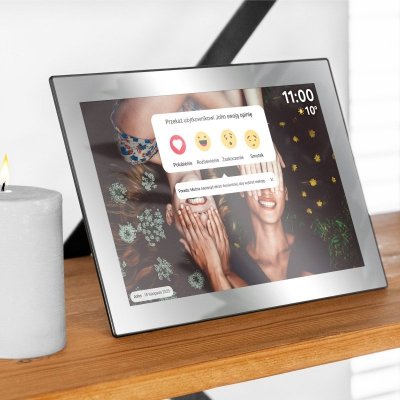 Cyfrowa ramka Kruger&amp;Matz na zdjęcia FRAMEO Wi-Fi 10,1&quot; lustrzana