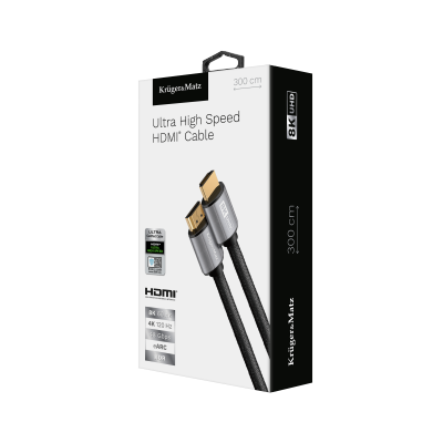 Kabel HDMI-HDMI 2.1 8K 3 m Kruger&amp;Matz