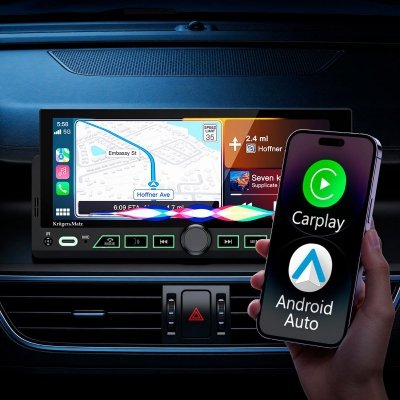 Radio samochodowe Kruger&amp;Matz KM2017 CarPlay/AndroidAuto