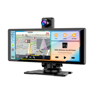 Stacja multimedialna 10&quot; Android Auto Apple Carplay z DVR i kamerą cofania Kruger&amp;Matz