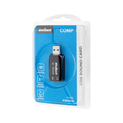 Karta dźwiękowa USB 5.1 Rebel