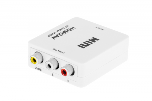 Konwerter sygnału gniazdo HDMI - gniazdo AV - CHINCH CVBS + AUDIO