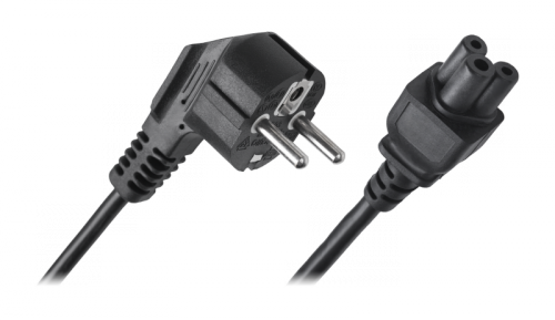 Kabel zasilający &quot;koniczynka&quot; do laptopa 1.8m