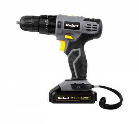 Akumulatorowa wiertarko-wkrętarka udarowa 20V 2A box