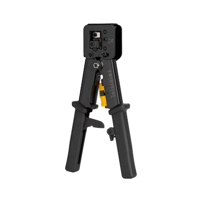 Zaciskarka wtyków przelotowych  RJ45, RJ12, RJ11