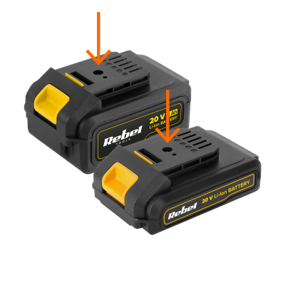 Ładowarka akumulatora 20V 2A/4A Rebel Tools