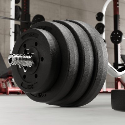 Obciążenie bitumiczne zestaw 30kg ( 8x1.25kg + 4x2.5kg + 2x5kg ), otwór 31mm,  REBEL ACTIVE
