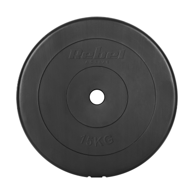 Obciążenie bitumiczne zestaw 2x15kg, otwór 31mm, talerz klasyczny, REBEL ACTIVE