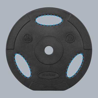 Obciążenie bitumiczne zestaw 2x10kg, otwór 31mm, talerz z uchwytami, REBEL ACTIVE