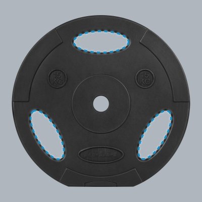 Obciążenie bitumiczne zestaw 2x15kg, otwór 31mm, talerz z uchwytami, REBEL ACTIVE