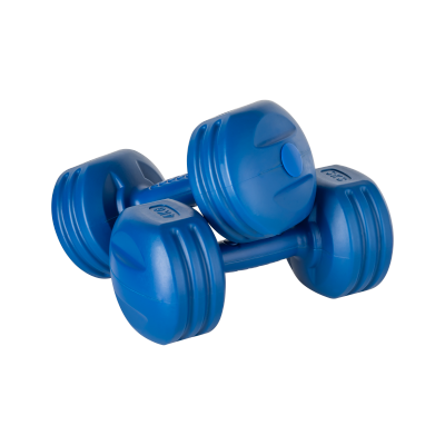 Zestaw hantelek bitumicznych 20kg ( 2x1kg + 2x2kg + 2x3kg + 2x4kg ) , REBEL ACTIVE